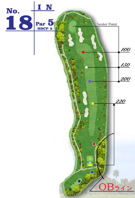 아이와미야자키 골프클럽 IN HOLE : 18