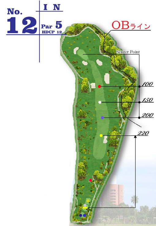 아이와미야자키 골프클럽 IN HOLE : 12
