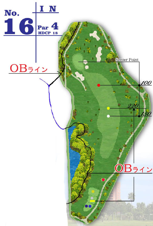 아이와미야자키 골프클럽 IN HOLE : 16
