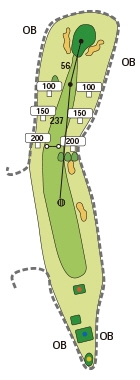 [PGM] 벳부골프클럽 유후 OUT HOLE : 2