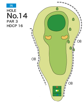 [PGM] 치산 컨트리클럽 제니바코 IN HOLE : 14