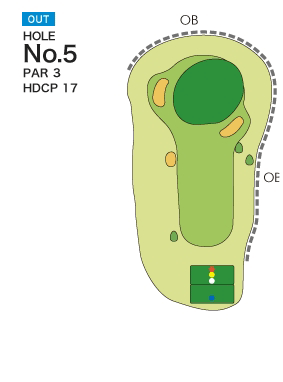 [PGM] 치산 컨트리클럽 제니바코 OUT HOLE : 5