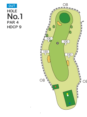 [PGM] 치산 컨트리클럽 제니바코 OUT HOLE : 1