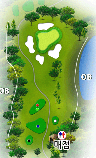 [아코디아] 그렌오크스 컨트리 클럽[공항 20분] OUT HOLE : 5