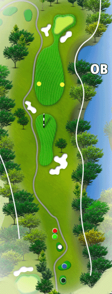 [아코디아] 그렌오크스 컨트리 클럽[공항 20분] OUT HOLE : 2