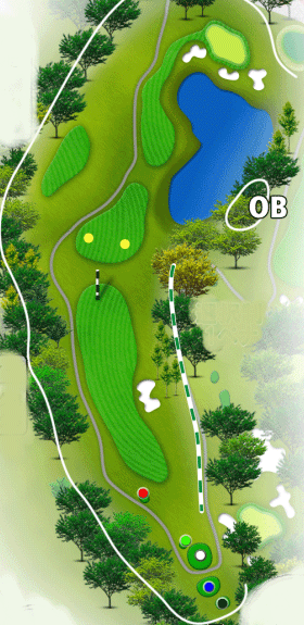 [아코디아] 그렌오크스 컨트리 클럽[공항 20분] OUT HOLE : 9