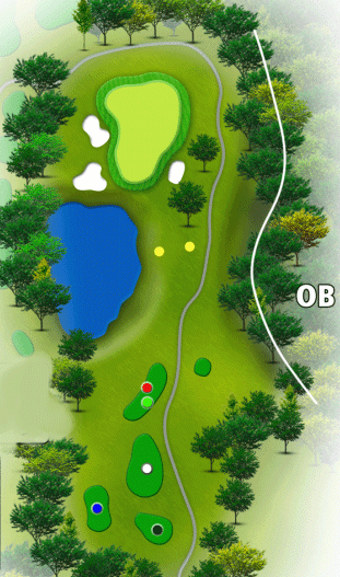 [아코디아] 그렌오크스 컨트리 클럽[공항 20분] IN HOLE : 17