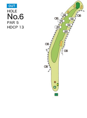 [PGM] 신치토세 컨트리클럽  호로카 OUT HOLE : 6