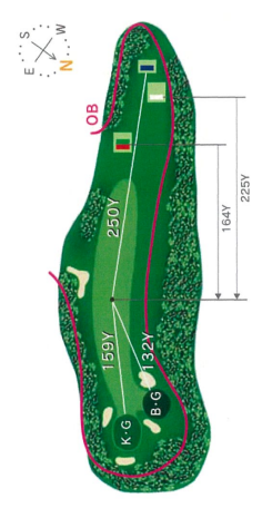 트라이얼골프리조트 와카미야코스 [후쿠오카공항 40분] IN HOLE : 15