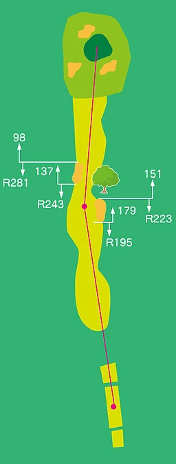 구마모토 츄오 컨트리클럽 OUT HOLE : 9