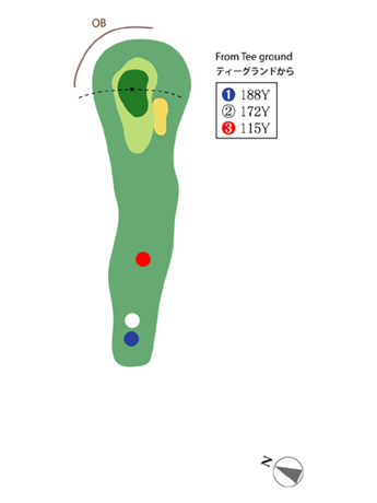 니세코빌리지 골프코스 IN HOLE : 13