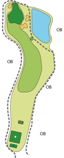 [PGM] 이바라키 국제골프클럽 히가시 코스 HOLE : 7