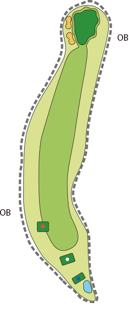 [PGM] 이바라키 국제골프클럽 니시 코스  HOLE : 6