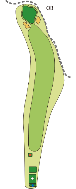 [PGM] 이바라키 국제골프클럽 니시 코스  HOLE : 9