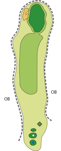 [PGM] 이바라키 국제골프클럽 히가시 코스 HOLE : 1