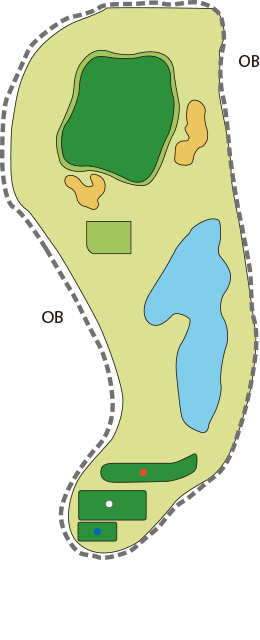 [PGM] 이바라키 국제골프클럽 니시 코스  HOLE : 7