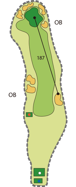 [PGM] 이바라키 국제골프클럽 기타 코스  HOLE : 7